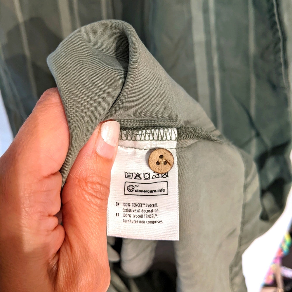 TenTree NWT Sundance Button-Down Dress 💚 - Picture 9 of 9